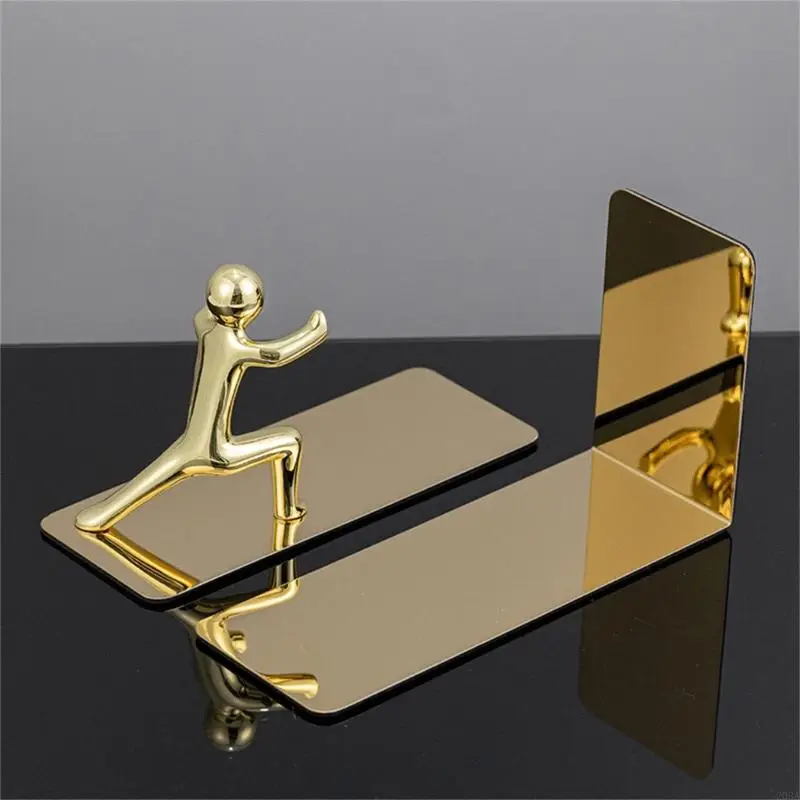 Практические книги Creative Book End Desk Sweelf Sweelf Kung Fu Man Book Book Holdings Shelf Decorative Bookends 203a