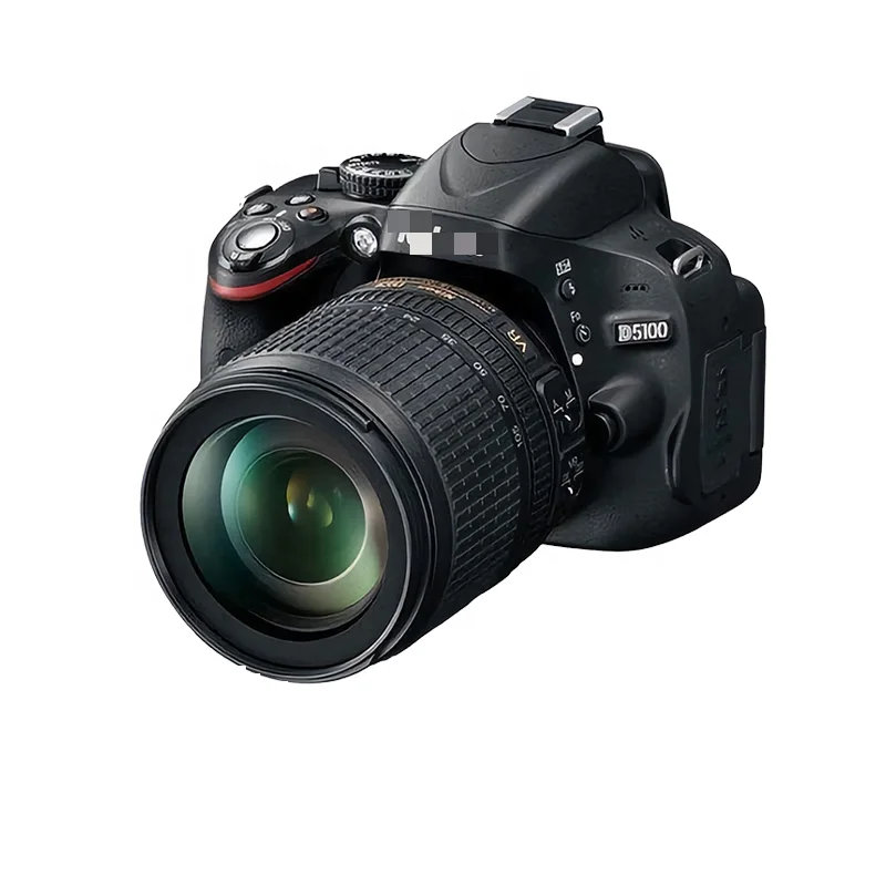 used High quality professional DSLR 1080p HD camera D5100 contains 18-105mm VR