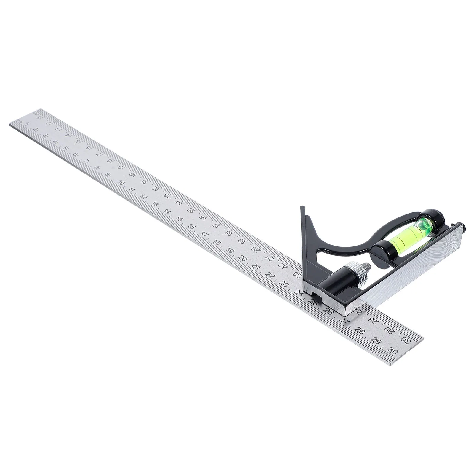 

2pcs Stainless Steel Combination /90 Degree Adjustable Tool For Woodworking Measurement Precision Scriber