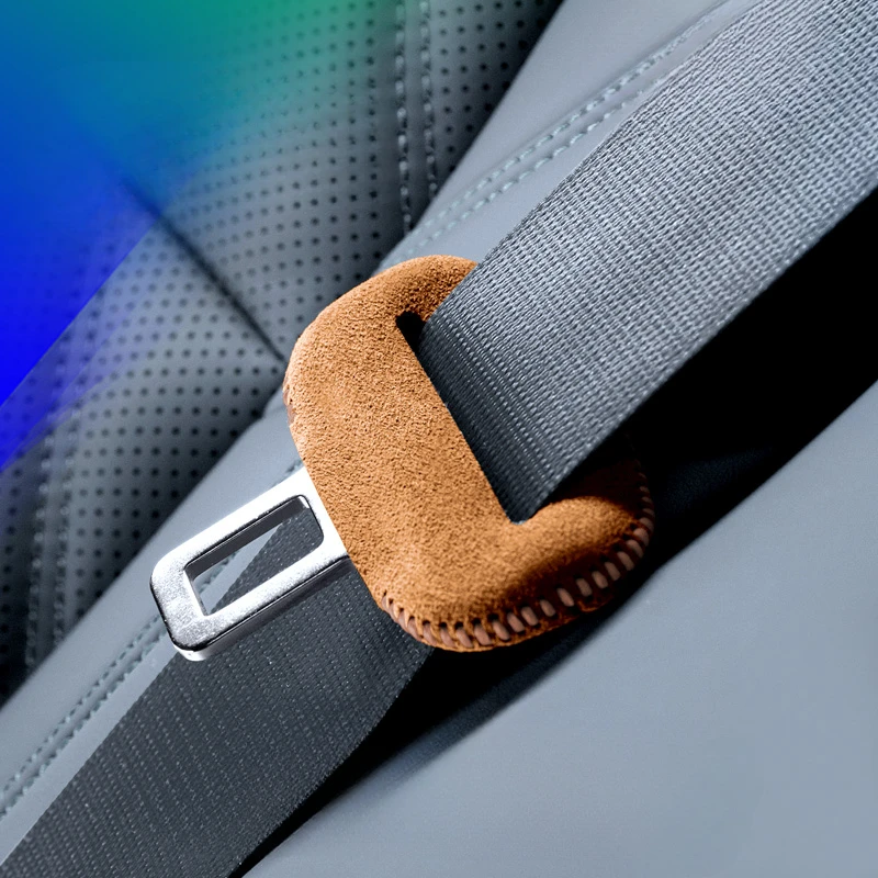 

Suitable for Volkswagen Magotan Three Pieces in The Back Row Suede Seat Belt Protective Cover Comprehensive Package