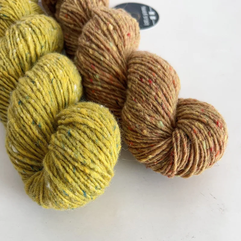 1*50g Lotus Alpaca Tweed Fancy Yarn Merino Wool Alpaca Nylon Blended Hand Knitting Crocheting Sport Weight Yarn