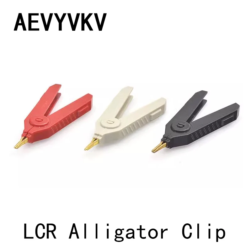 Alligator Clip 90mm Kelvin Koper Gouden Plaat Clip LCR Test Clip Voor Precisie Elektrisch Instrument Tool Voeding