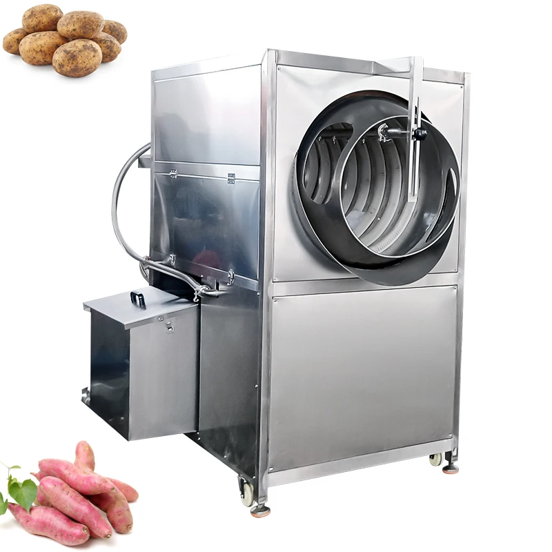 2000kg Sweet Potato Vegetable Rotary Drum Factory Price Washing Machine