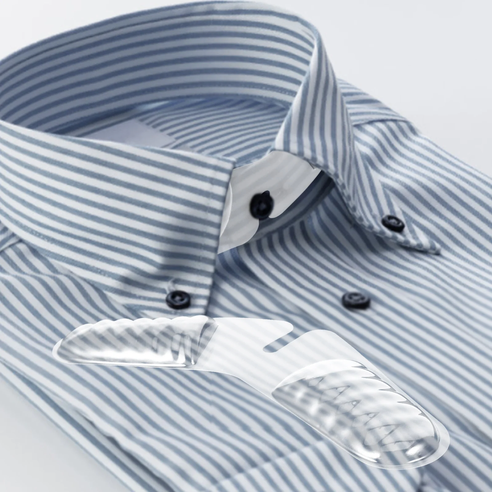 50 piezas permanece hombres insertos Shaper hombres vestido camisa soporte Collar Shaper camisa cuello permanece camisas de vestir para hombres