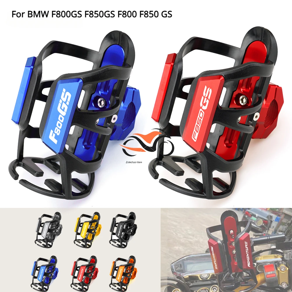 

For BMW F800GS F850GS F800 F850 GS Universal Moto Beverage Water Bottle Cage Drink Cup Holder Sdand Mount Motorbike Accessories