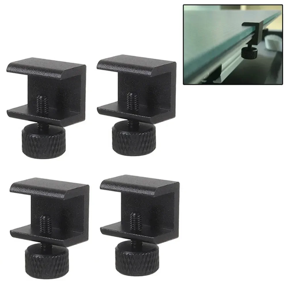 4Pcs 6-9mm Aluminum Adjustable Bed Clips 3 Heatbed Glass Fixing Clamp For Build Platform 3D Printer Accessories