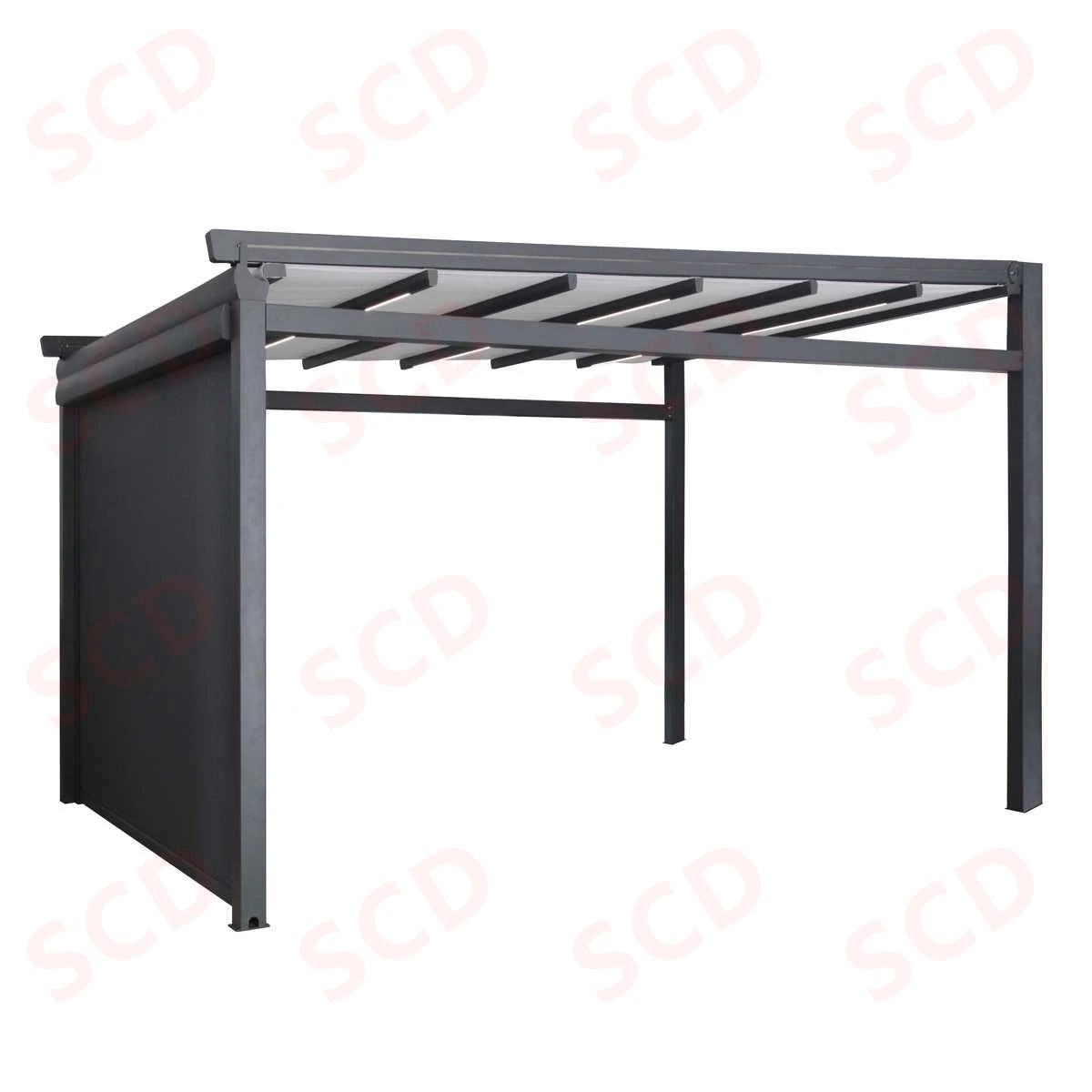 

Customized Size Outdoor Aluminum Louver Bioclimatica Retractable Pergola