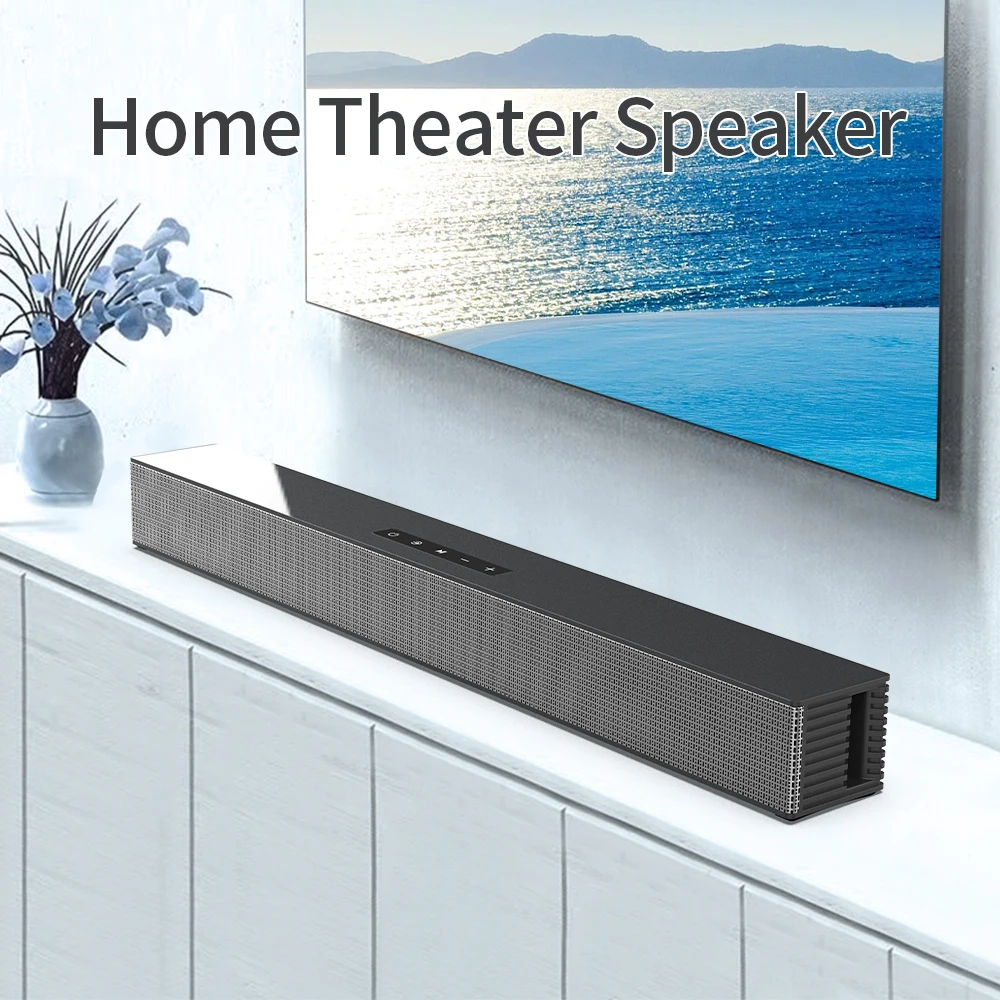 TV Soundbar HiFi Speaker Home Theater Sound Bar Bluetooth Speaker Support Optical HDMI-ARC