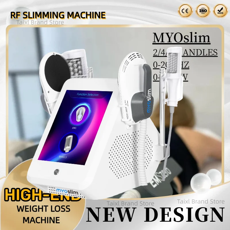 

Professional myoSlim Body Shaping Machine Fat Burning Roller Acupoint Stimulation Skin Tightening Non Invasive Home Use