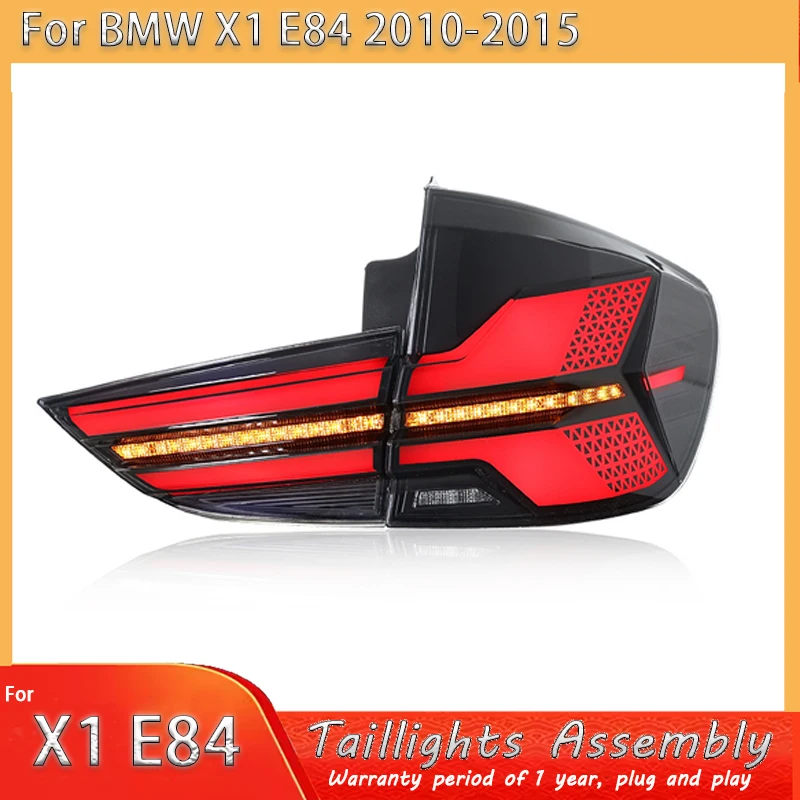 

Автомобильный светодиодный задний фонарь для BMW X1 E84 2010 2011 2012 2013-2015 Светодиодный задний ходовой фонарь + стоп-сигнал + задний ход + динамический указатель поворота