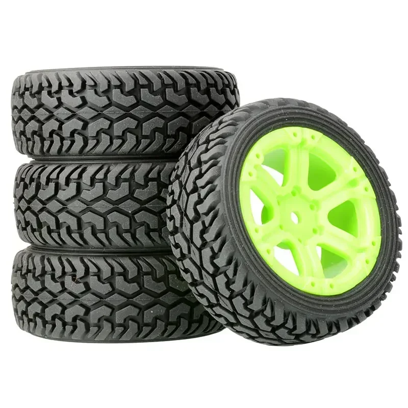 75mm Upgrade Large Tires for 1/10 1/14 WLtoys 144010 144001 124017 Off-Road RC Car Upgrade Spare Accessories Widening Wheels