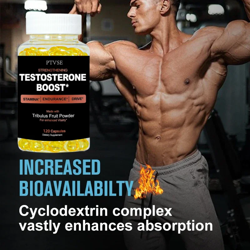 Turkesterone - Maximum Purity Extract - Boosts Energy Levels & Muscle Growth, Supports Focus - 60/120 Capsules