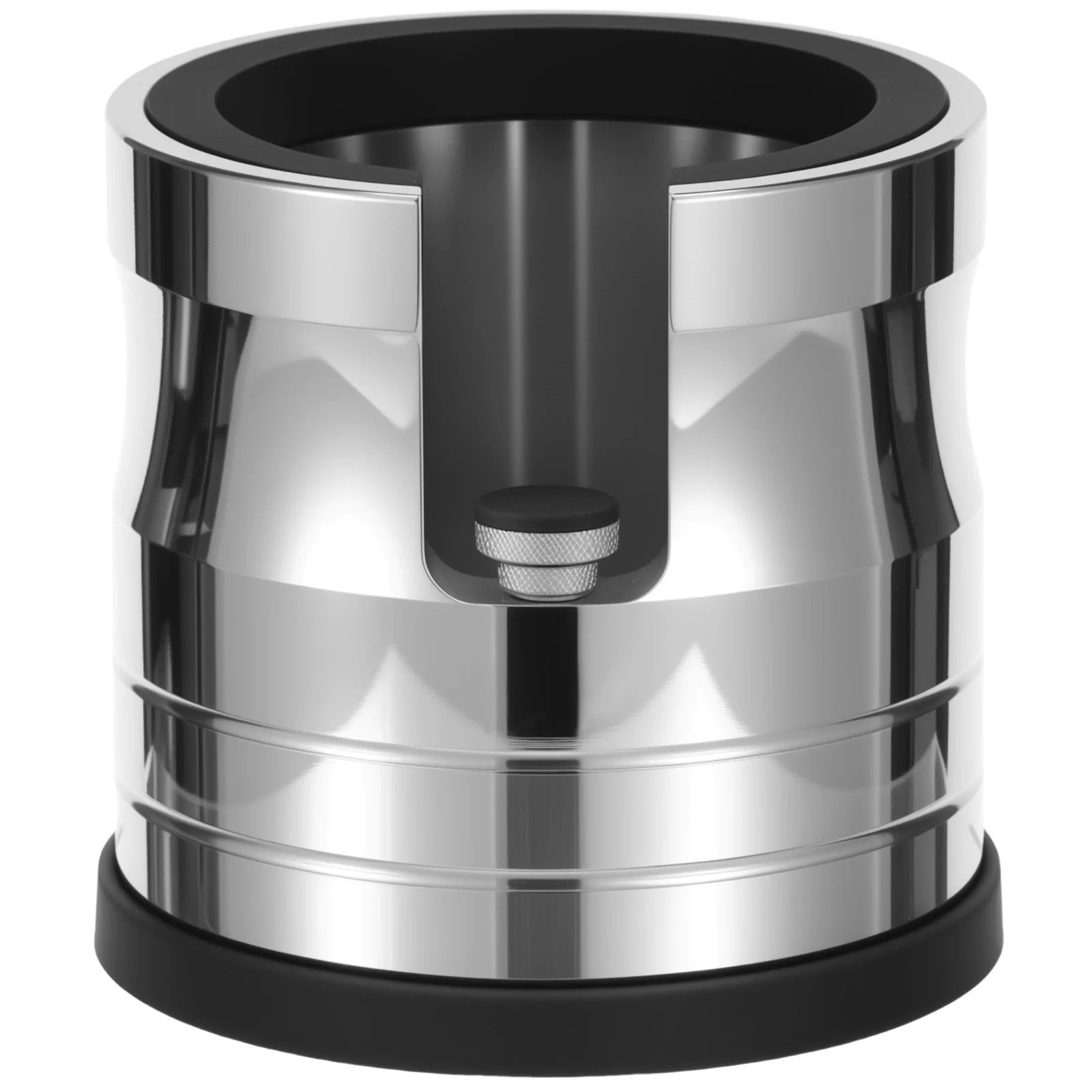 

Stainless Steel 58mm Espresso Tamping Station for Coffee Powder Portafilter Holder with Adjustable Screw Coffee Portafilter