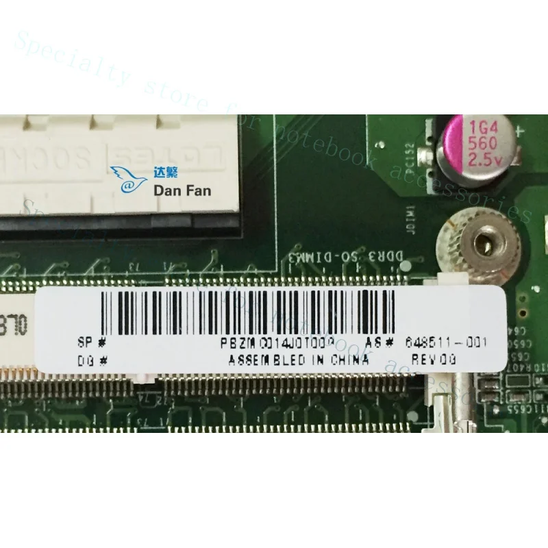 A+For HP Touchsmart 610 AIO Motherboard 648511-001 DA0ZN8MB6I0 REV：I DDR3 AMD 16G