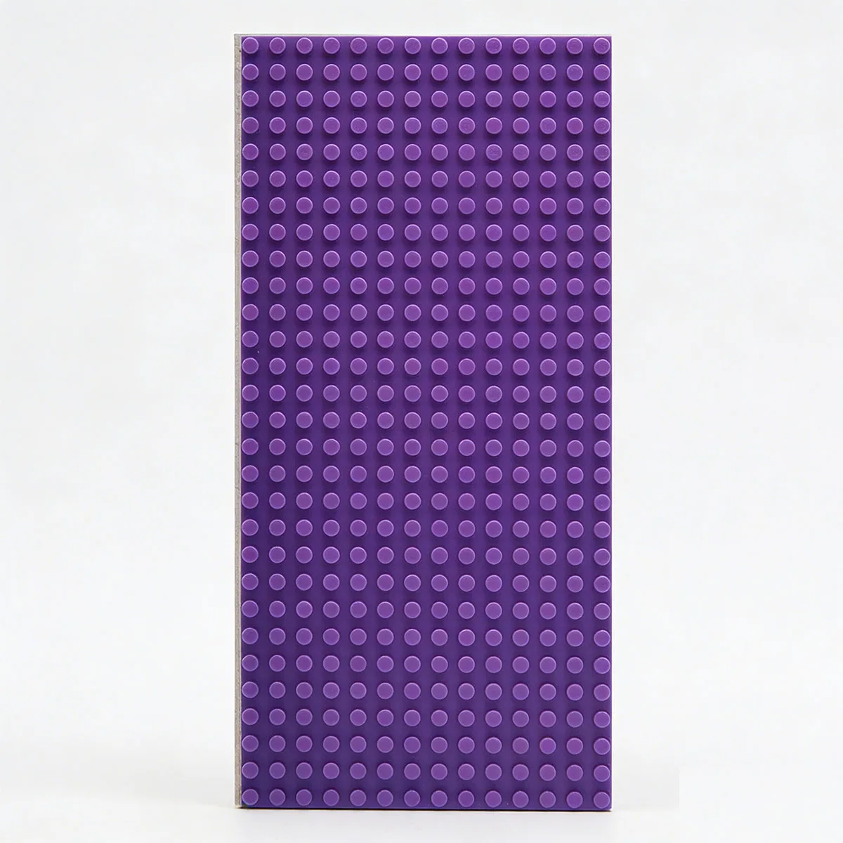 Piastra di base per edilizia, 1 pezzo 16x32 fori, adatta per piani tavolo mobili e superfici murali - compatibile con tutte le principali marche