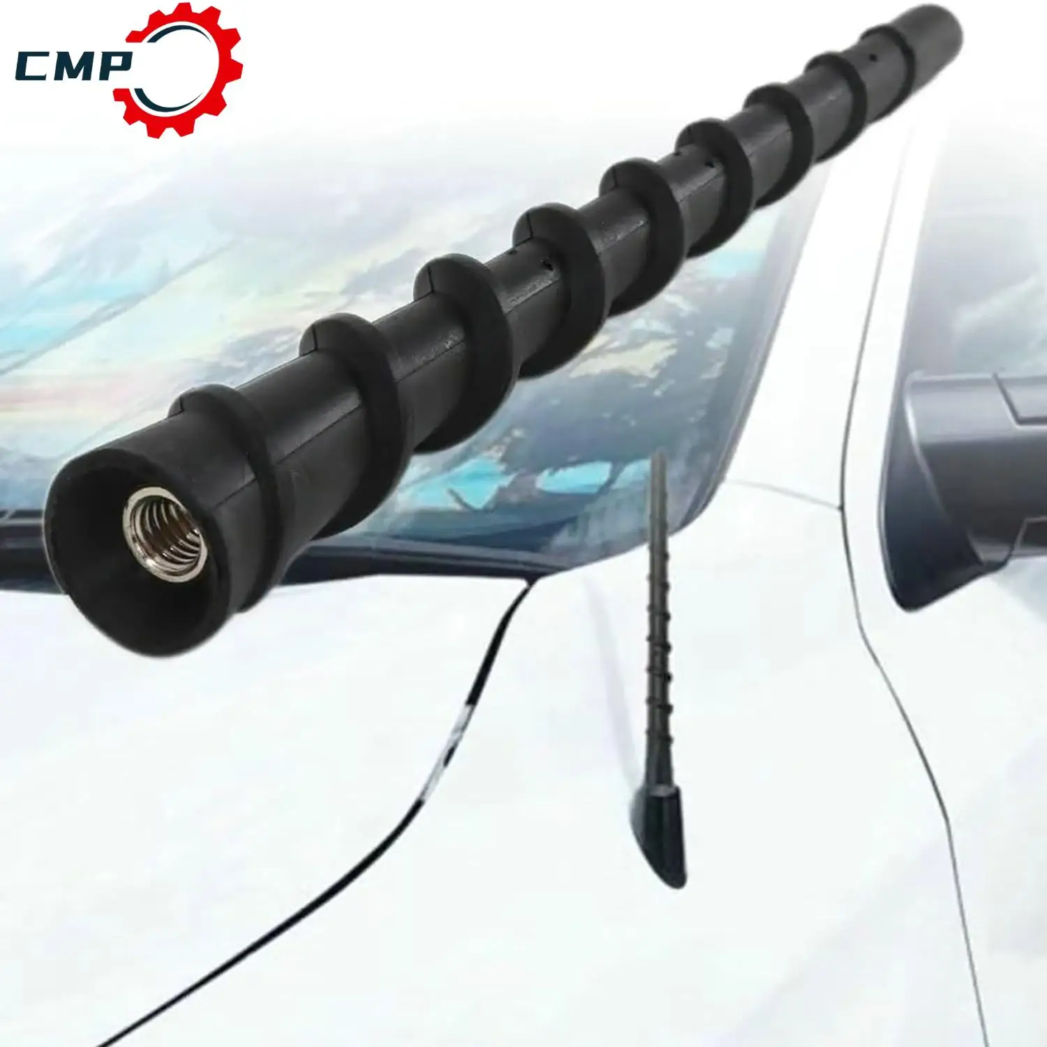 

1Pcs 7'' 68297936AA,5091100AB Antenna Mast For Dodge Journey Avenger Nitro Durango Jeep Cherokee Liberty Radio Signal Black