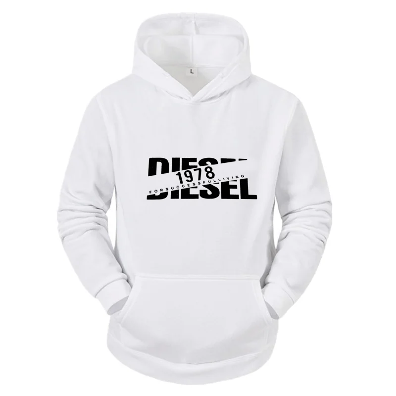 2025 الخريف/الشتاء عادية مطبوعة هوديي النمط الكلاسيكي موضة الرجال Y2K Harajuku الرياضة الركض الشارع ملابس للرجال/النساء #2