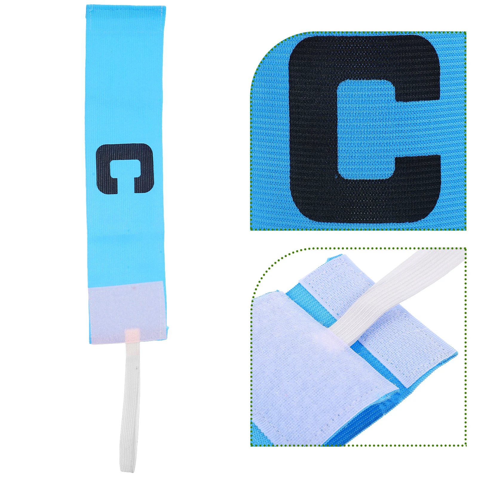 Ban Lengan Kapten Sepak Bola Ban Lengan Olahraga Tanda Pemimpin Tim Sepak Bola Nilon Luar Ruangan Berwarna