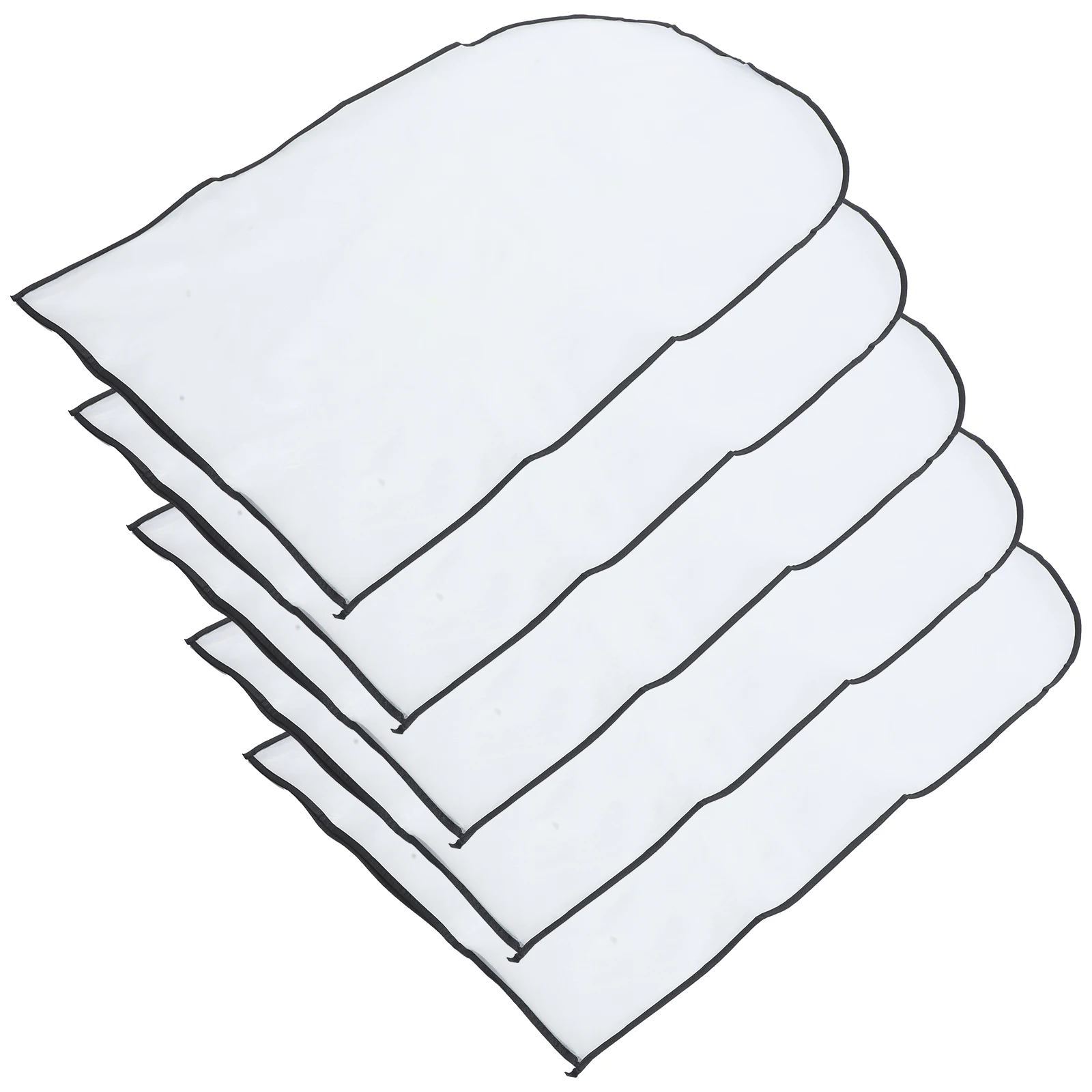 

5 Pcs Dust Bag Suit Garment Pouches Clothing Storage Luggage Bags Clothes Organize Cover Dustproof