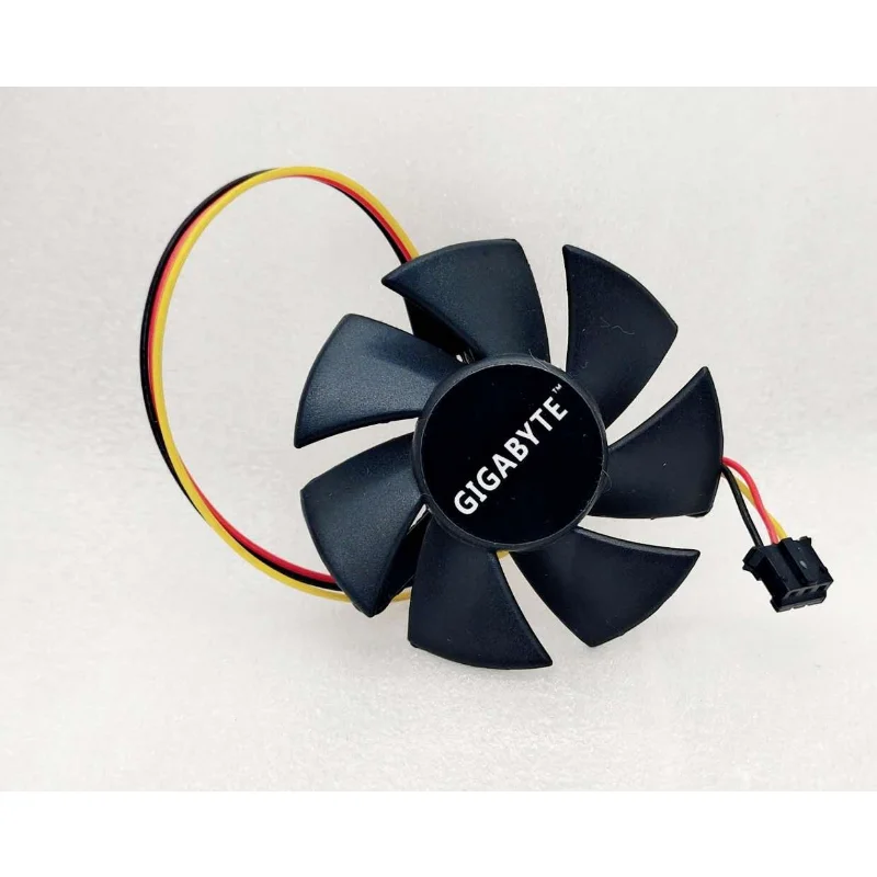 Original Cooler Cooling Fan for ARX FS1250-S1033A 12V 0.17A 3-Wire Temperature Controlled PWM Graphics Card Hydraulic Fan