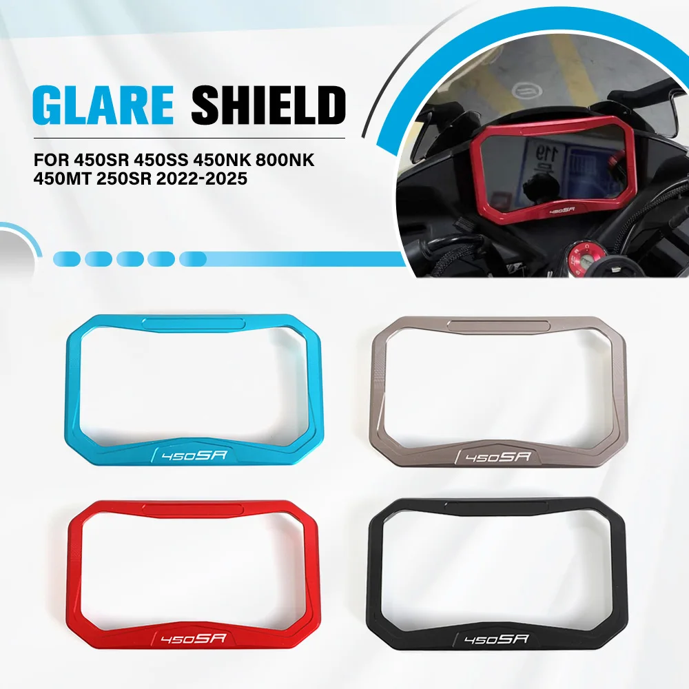 

For CFMOTO 450SR 450SS 450NK 800NK 450MT 250SR 2022 2023 2024 2025 Motorcycle Meter Frame Cover Screen Instrument Display Guard