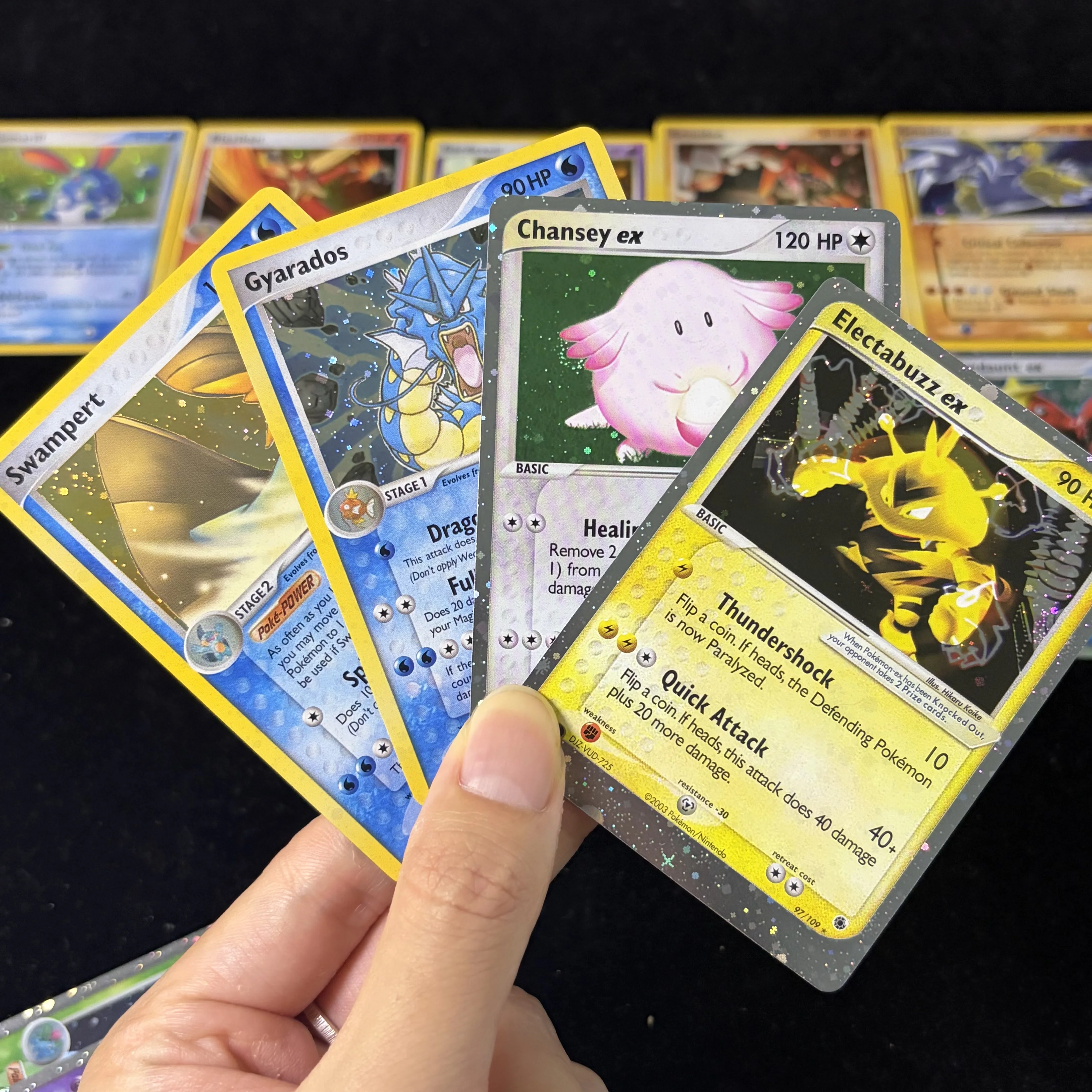 PTCG Pocket EX Era New Holo Cards Lot EX FireRed LeafGreen/Ruby Sapphire/Emerald/Delta Species Anime Tcg Game Cards DIY Toys