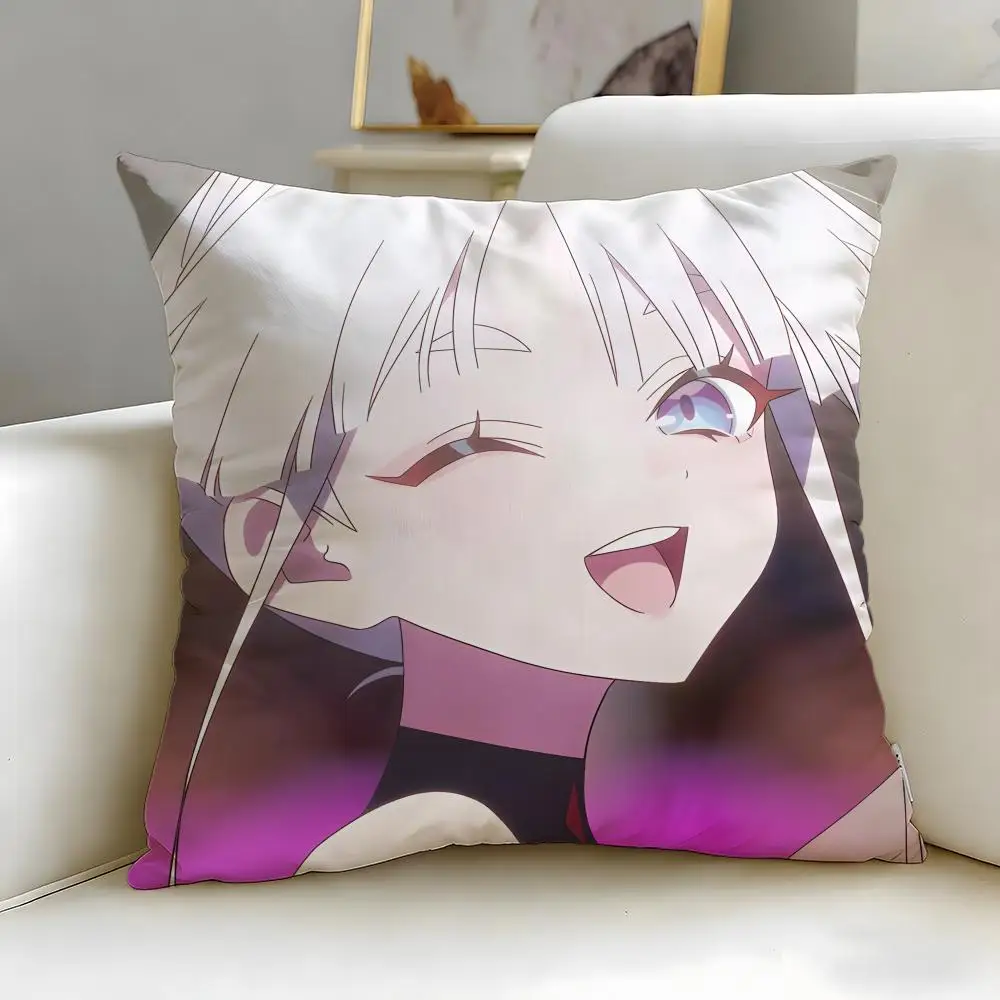1pc Cosmic Princess Kaguya Pillow Cover, Polyester 2D Double-Sided Print, Anime Character Cushion Case, Decorative Throw Pillow