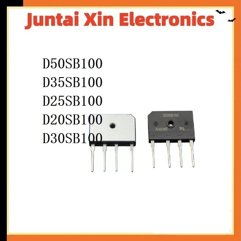 5PCS/LOT D50SB100   D35SB100 D25SB100 D20SB100 D30SB100