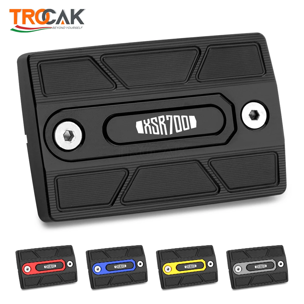 

2024 для Yamaha XSR700 XSR 700 xsr700 2015-2023 аксессуары для мотоциклов CNC Передняя Крышка Резервуара тормозной жидкости масляная крышка