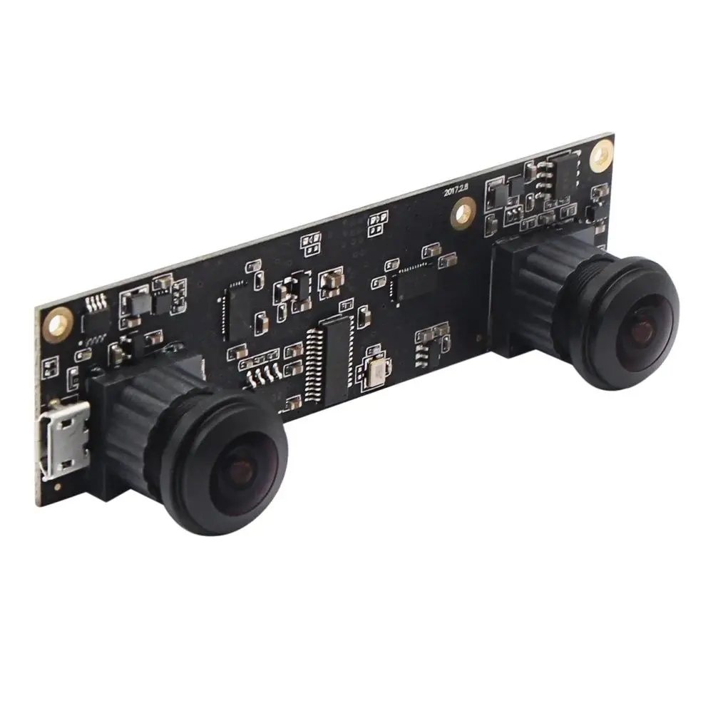 SVPRO Wide Angle FOV180 Dual Lens Stereo Camera Modlue 1080P HD CMOS AR0330 Sensor 3D VR Camera Board for  360degree Camera