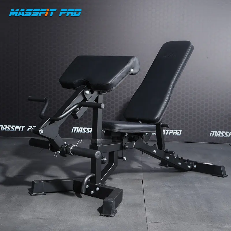 YJQ Multifunctional Dumbbell Stool Bench Press Stool Abdominal Board Biceps Training Fitness Stool Training Chair