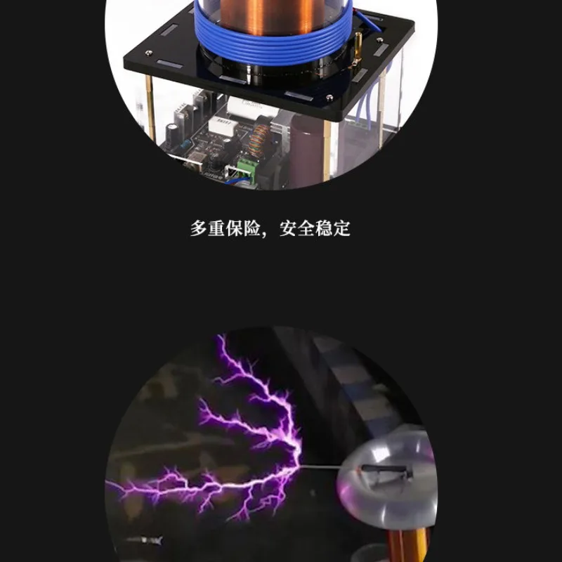 Artificial Lightning Coil Model – High Voltage, Low Heat & High Stability Scientific Experimental Toy