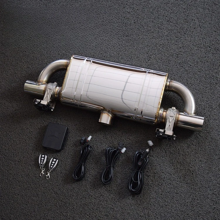 Car Modification T Drum Medium Inlet Double Valve Electronic Valve Drum Electric Remote Control Variable Exhaust Valve