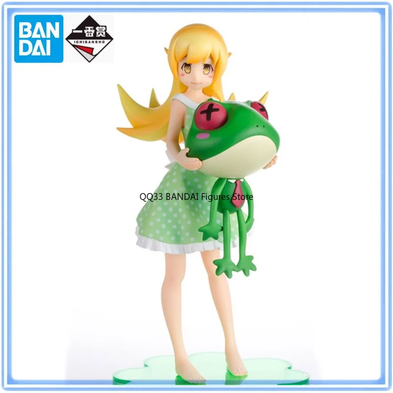 

BANDAI Ichiban Kuji Anime Figure Oshino Shinobu&frog Ononoki Yotsugi Action Figure Model Desktop Ornaments Hobbies Collectibles