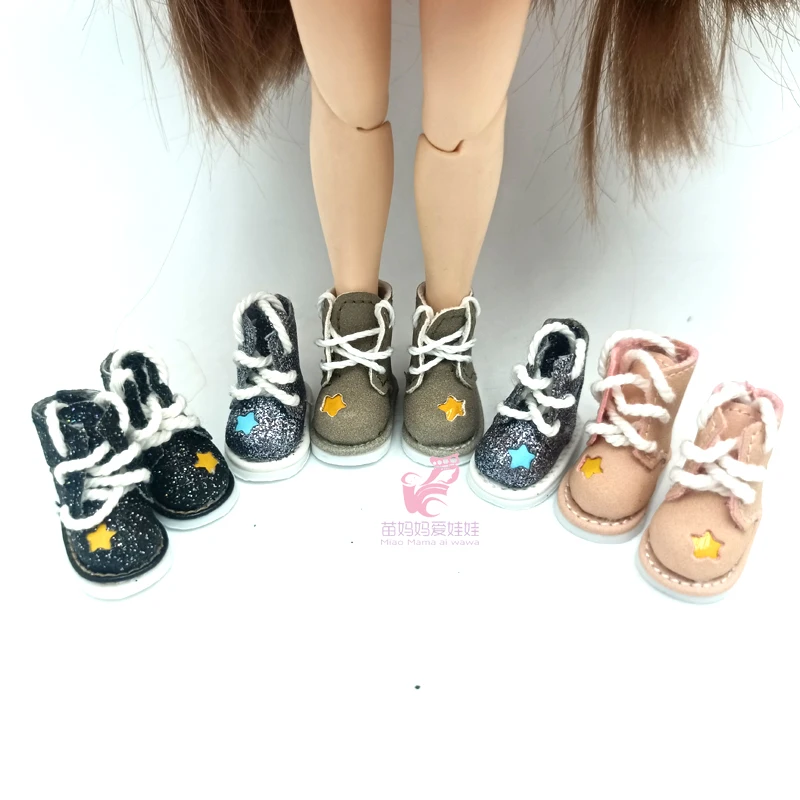 

Blythe Doll Sneakers Blyth Azone Doll Shoes Boots OB23 OB24 1/6 Doll Accessories Clothes Leather Coat Jeans Pants