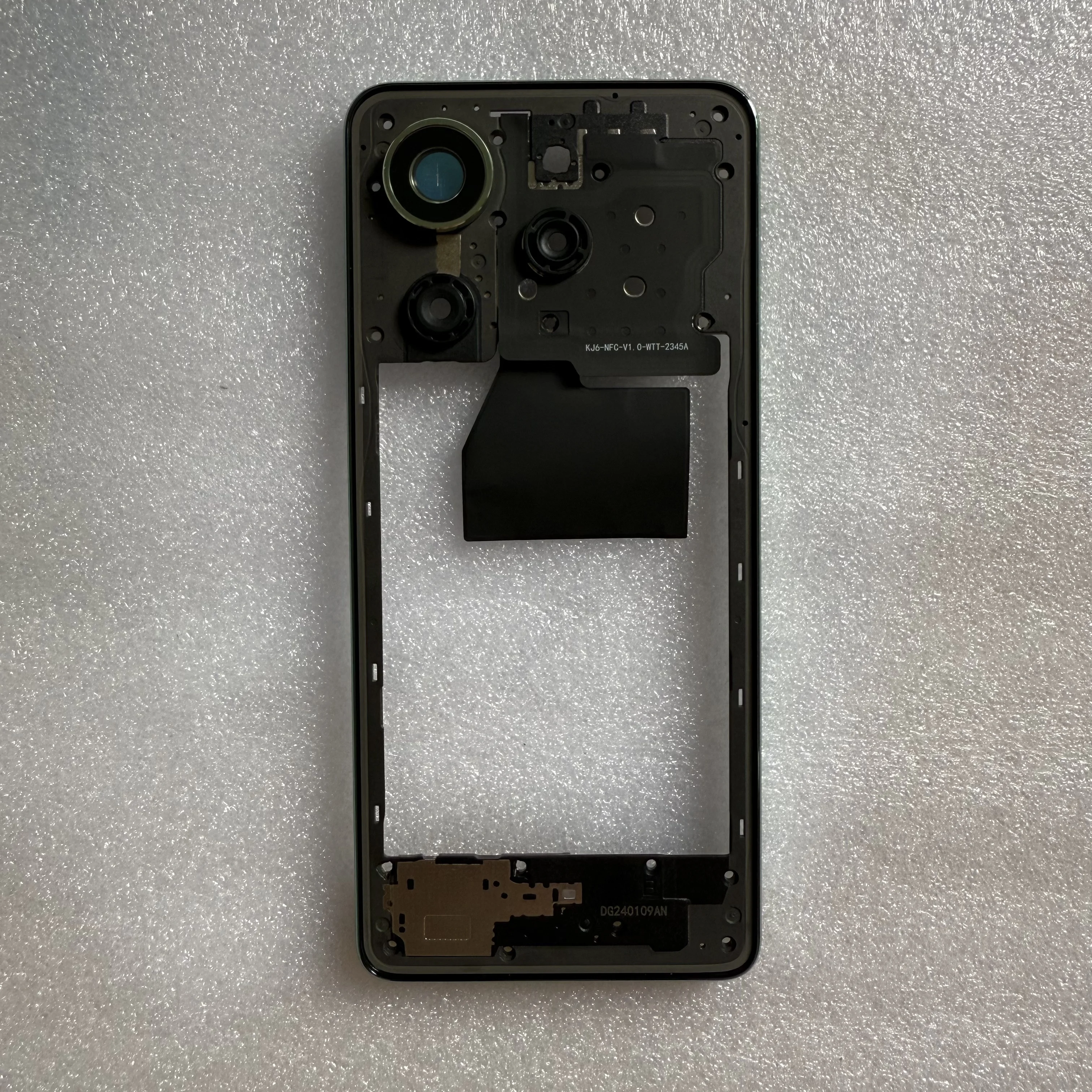 

For Tecno Spark 20 Pro KJ6 Middle Frame Cover Rear Case Back Housing