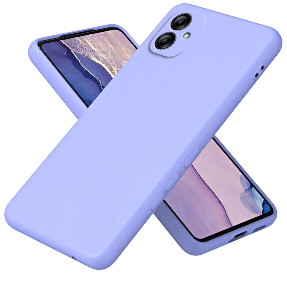 Liquid Silicone Case For Samsung Galaxy A04 A04e M04 F04 Fundas Luxury Candy Colorful Soft Shockproof Phone Cover Case