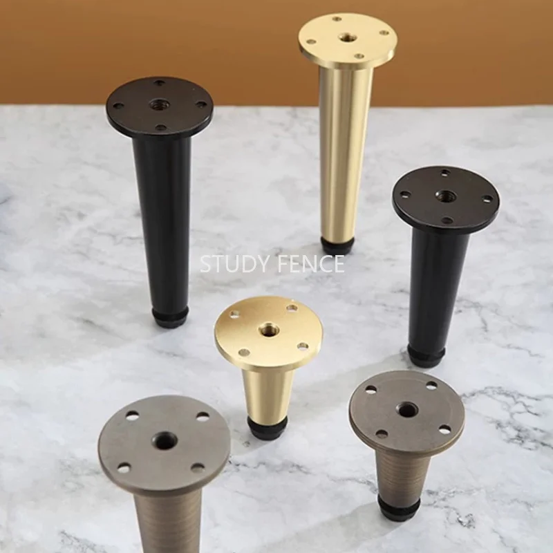 1pc Metal Support Cabinet Legs Bathroom Cabinets/cabinet Legs Sofa Support Feet Household Hardware Accessories with Screws