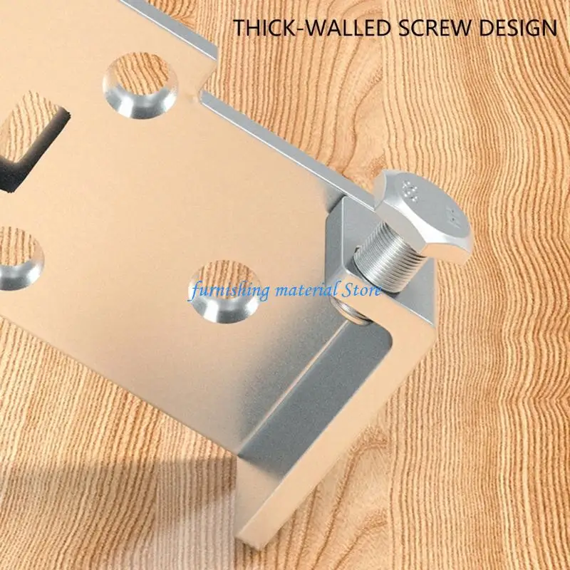 

Y5GD Corner Bracket Stainless Steels Kitchen Cabinet Hanging Plates Wall Mount Bracket Cold Rolled Steels Cabinet Hardware