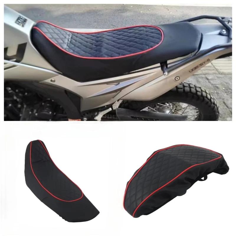Motorcycle Accessories For Loncin VOGE 300 RALLY 300 GY 300RALLY 2022 2023 Full Wrapping Seat Cover Sleeve Cushion Leather Cover