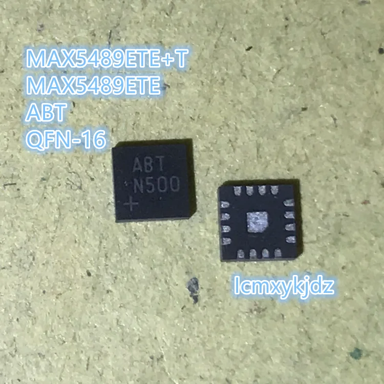 1Pcs/Lot ,  MAX5489ETE+T MAX5489ETE  ABT QFN-16, New Original Product , fast delivery