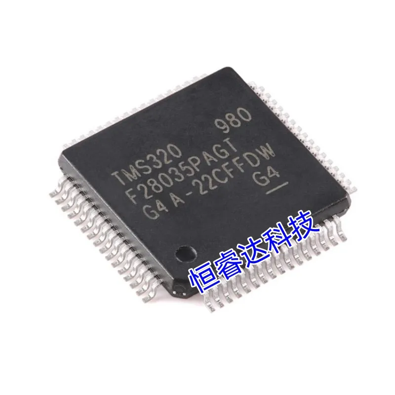 1-10PCS TMS320F28035PAGT QFP-64 TMS320F28035PAG QFP64 TMS320F28035 F28035PAGT 32-bit microcontroller chip New and original