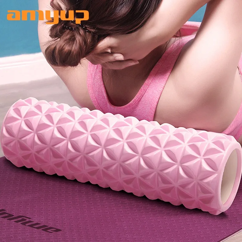 Exercise Massage Roller Yoga Column Fitness Back Muscle Relaxation Pilates Foam Roller Home Sports Gym Fitness Equipment 33cm