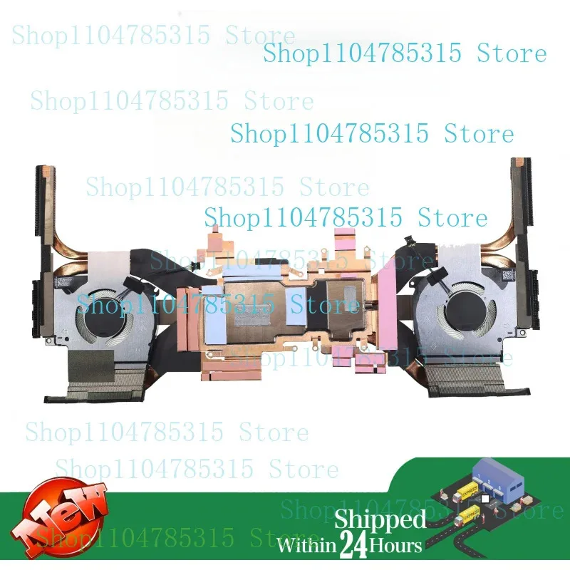 

Laptop New CPU GPU Cooling Fan With Heatsink For Dell ALIENWARE x16 R1 0D7T47 AT3WD003ZA0 AT3WD003ZT0QQ