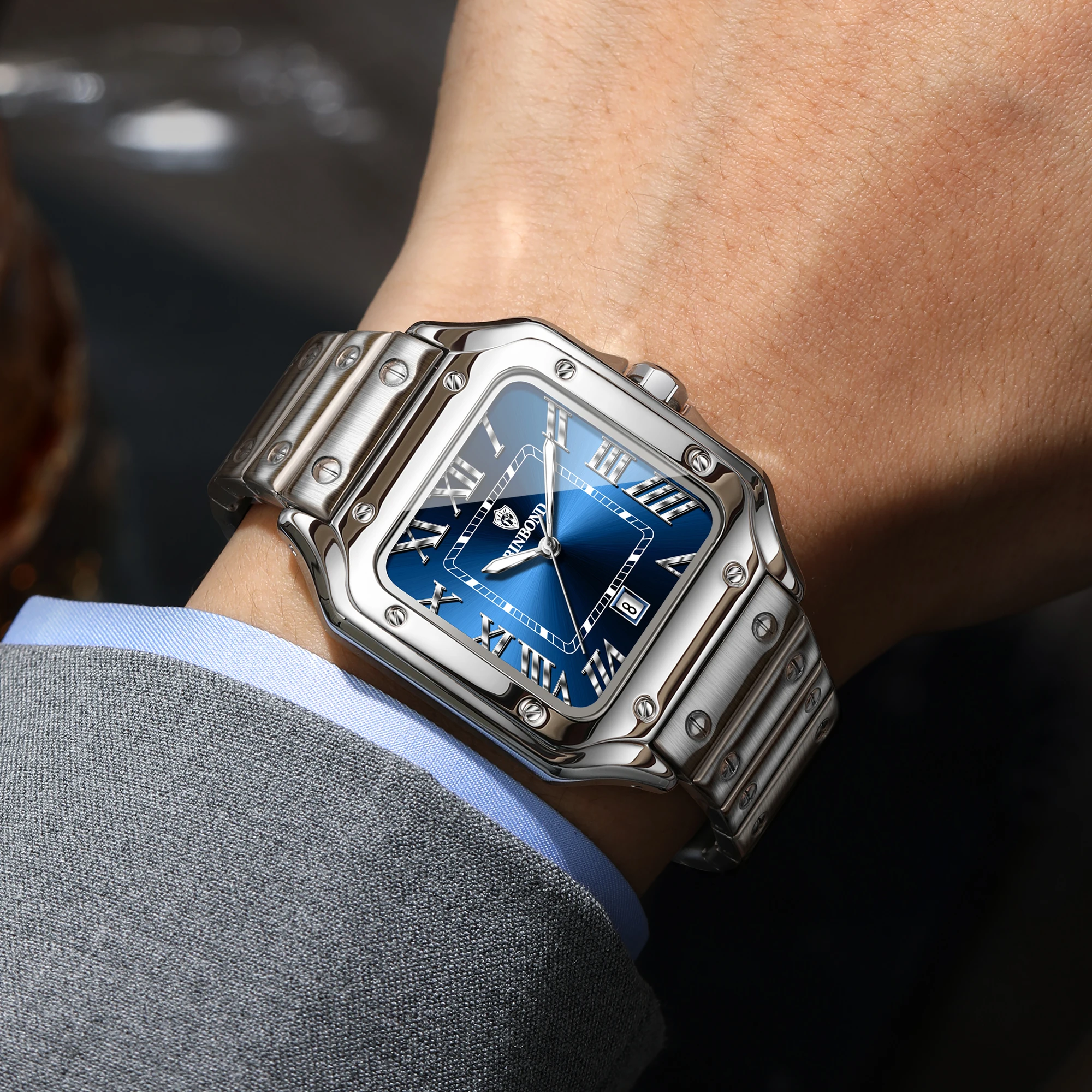 BINBOND New Arrival Original M - Cartier Watch Tank ulasan dan harga