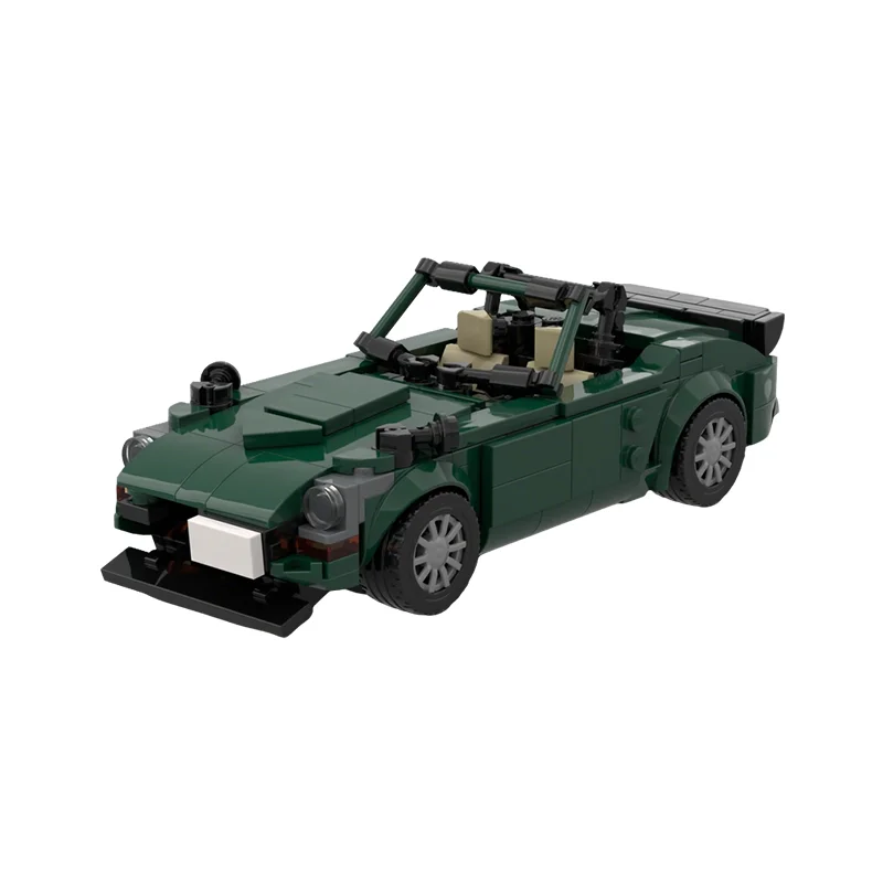 363 детали MOC City Champions 74' Datsun 240z 260z Z Spyder Convertible S30 