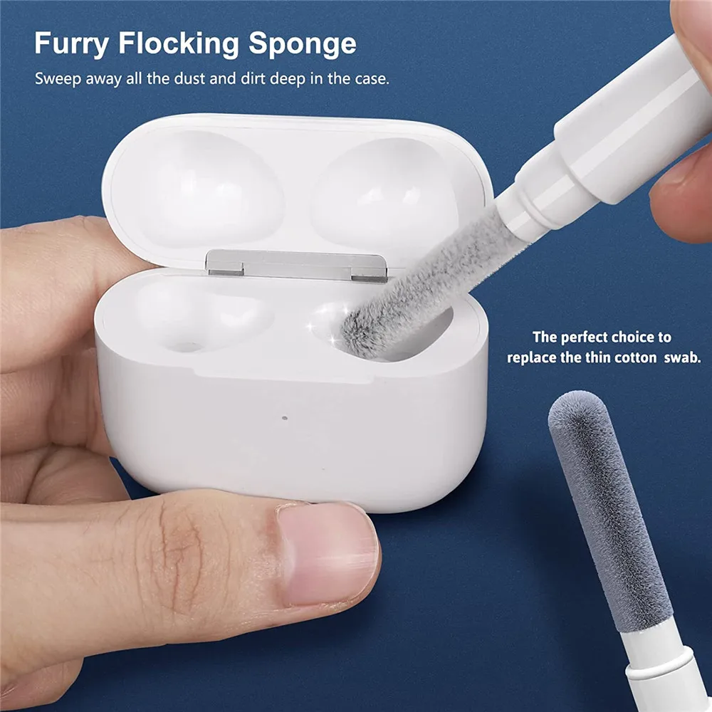 Cleaner Kit for AirPods 1/2/3/Pro Earbuds Cleaning Pen Brush Earphones Case Cleaning Tools For Xiaomi Huawei Samsung