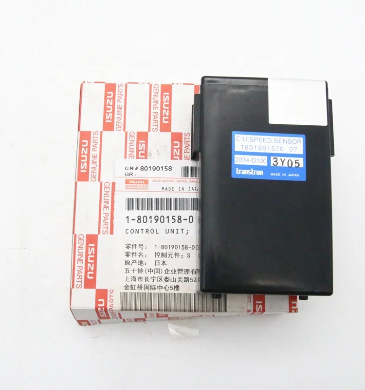 أجزاء أصلية أصلية FRR FSR FTR 1-80190158-0 1801901580 وحدة التحكم مستشعر سرعة المحرك #1