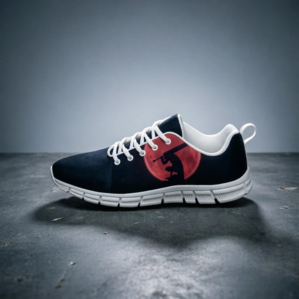

Berserk Guts Anime Casual Shoes Men Women Lightweight Breathable Running Sneakers Fashion Sport Walking Footwear Unisex Gift