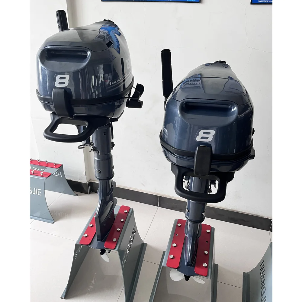 DDP Huangjie Outboard Motors Boat Motor 4 Stroke 8HP Motor fuera de borda Boating Accessories Marine Boat Motor 8 hp